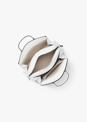 michael kors حقيبة ليلى الجلدية صغيرة جدًا