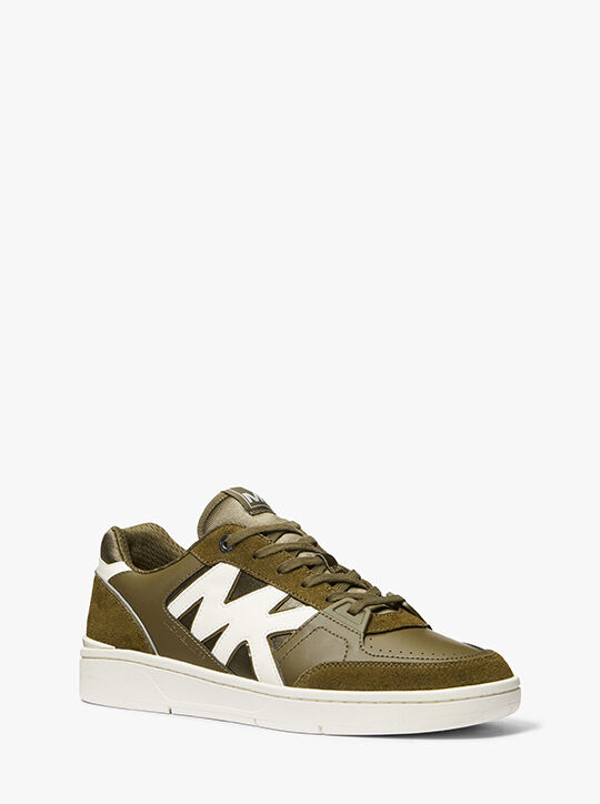 michael kors rebel leather sneaker