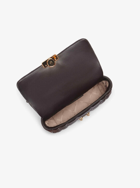 michael kors tribeca small quilted leather shoulder bag