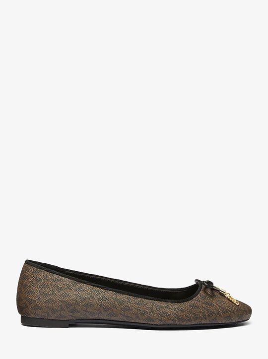 Nori Logo Ballet Flat michael kors nori logo ballet flat