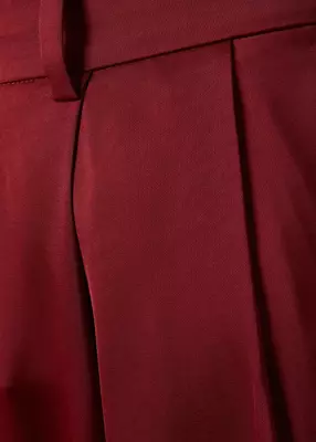 michael kors بنطال واسع الساق من الساتان
