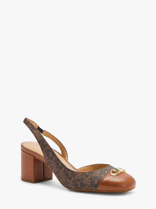 michael kors perla flex toe cap pump