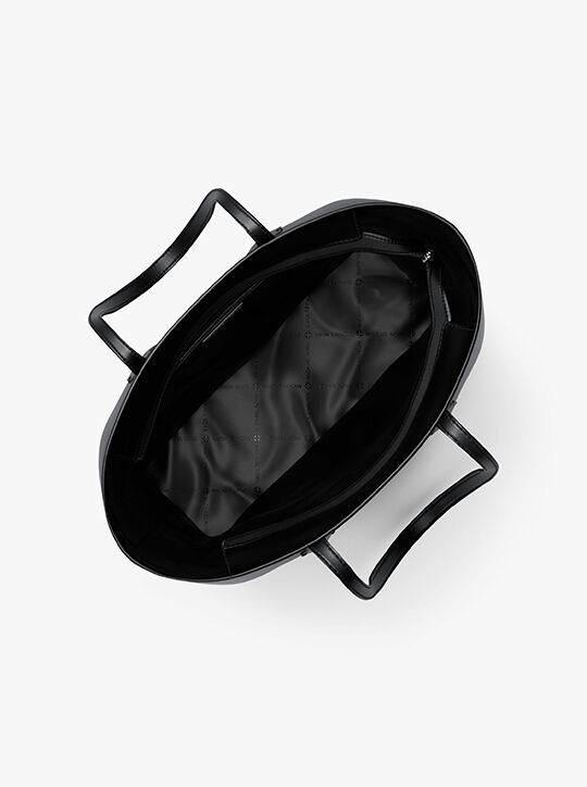 Eva Large Saffiano Leather Tote Bag michael kors eva large saffiano leather tote bag