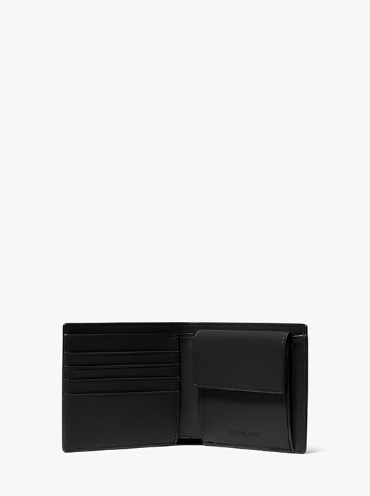 Hudson Pebbled Leather Billfold Wallet michael kors hudson pebbled leather billfold wallet