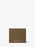 michael kors harrison logo billfold wallet with passcase