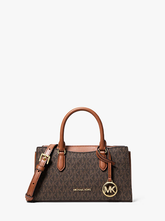 Arden Small Signature Logo Messenger Bag michael kors arden small signature logo messenger bag