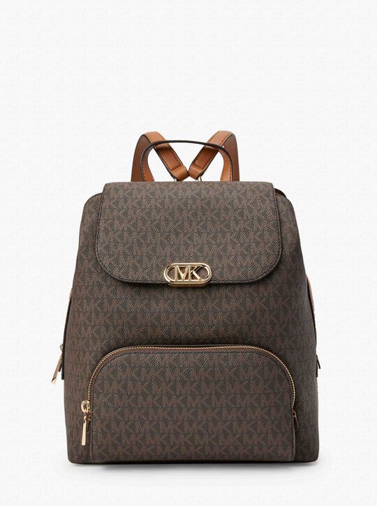 michael kors حقيبة ظهر كينسينجتون متوسطة الحجم بشعار الماركة