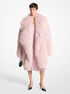 michael kors mongolian shearling clutch coat