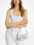 michael kors zoe small pebbled leather pochette