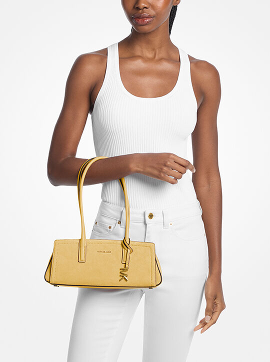 Laila Small Suede Shoulder Bag michael kors laila small suede shoulder bag