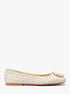 Milan Signature Logo Ballet Flat michael kors milan signature logo ballet flat