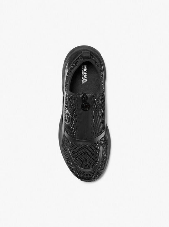 حذاء سامي الرياضي مزين بسحّاب michael kors حذاء سامي الرياضي مزين بسحّاب