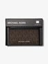 Greyson Logo Tall Card Case michael kors greyson logo tall card case