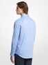 michael kors classic fit printed cotton blend dobby shirt