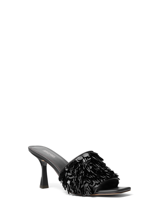 michael kors tessa sequin embellished mule