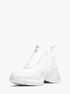 michael kors zuma mixed media trainer