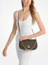 michael kors nolita medium signature logo convertible shoulder bag