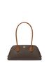 michael kors petra medium signature logo shoulder bag