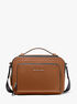 Hudson Pebbled Leather Crossbody Bag michael kors hudson pebbled leather crossbody bag