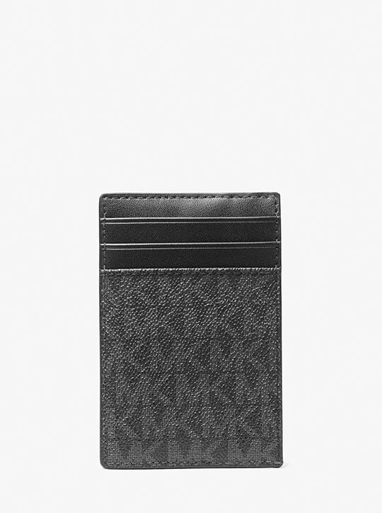 Hudson Logo Card Case michael kors hudson logo card case