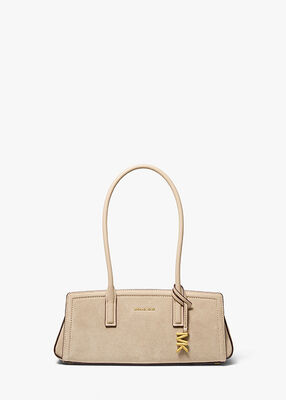 michael kors laila small suede shoulder bag