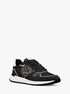 michael kors dax mixed media trainer