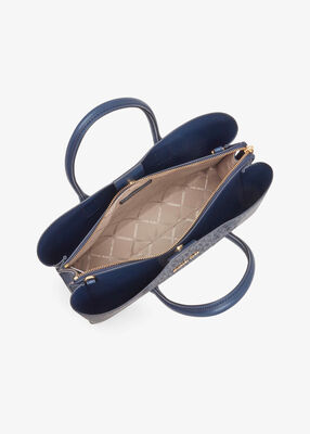 michael kors حقيبة روثي الكبيرة بالشعار المميز