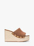michael kors mayes suede wedge sandal