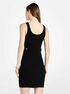 michael kors stretch knit mini dress