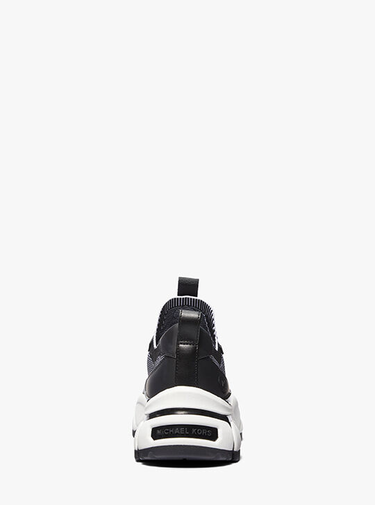 MICHAEL KORS DARIUS ホワイト スニーカー Darius Mixed-Media Trainer | Michael Kors [US]