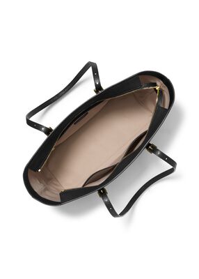 michael kors حقيبة كوين الكبيرة من الجلد المحبب