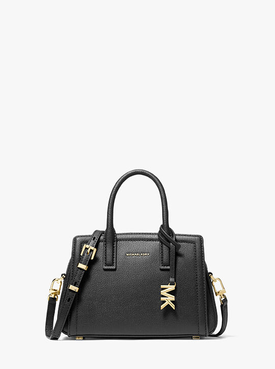 michael kors laila extra small leather crossbody bag