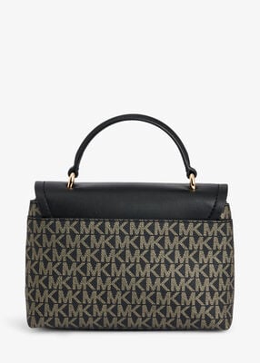 michael kors حقيبة كروسبودي قابلة للتحويل من تريبيكا، صغيرة بشعار الماركة