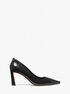 michael kors darrah crackled patent leather pump