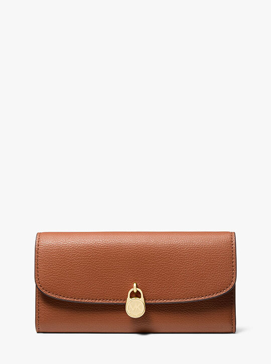 michael kors hamilton large leather continental wallet