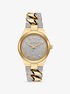 michael kors lennox 37mm ssbr gold