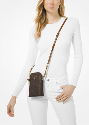 michael kors حقيبة كروس للهواتف الذكية صغيرة