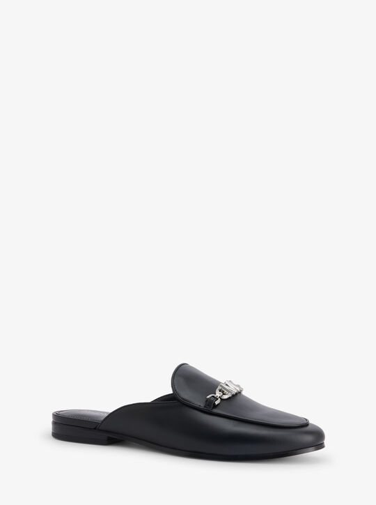 michael kors tiffanie leather mule