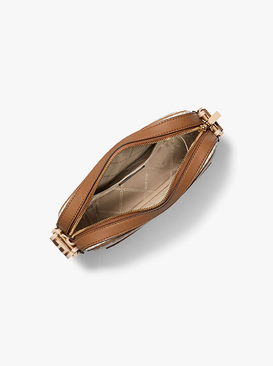 Maeve Large Logo and Faux Leather Crossbody Bag | Michael Kors 