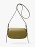 michael kors lydia small leather crossbody bag