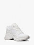 michael kors zuma mixed media trainer
