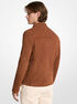 Suede Double-Zip Racer Jacket michael kors suede double zip racer jacket
