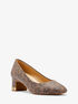 michael kors june flex empire monogram pump