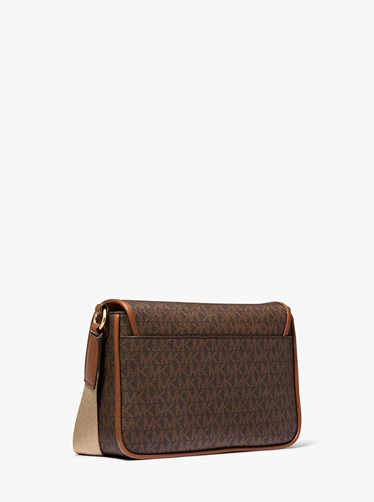 michael kors حقيبة برادشو المتوسطة ذات الشعار المميز