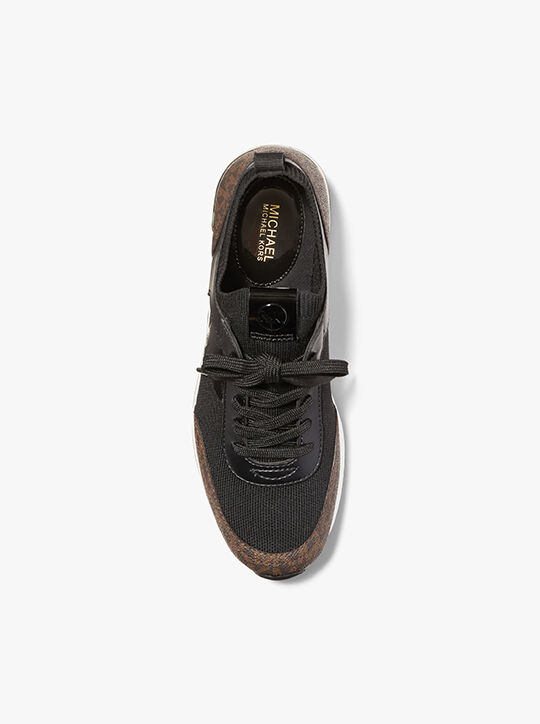 Jenkins Mixed-Media Trainer michael kors jenkins mixed media trainer