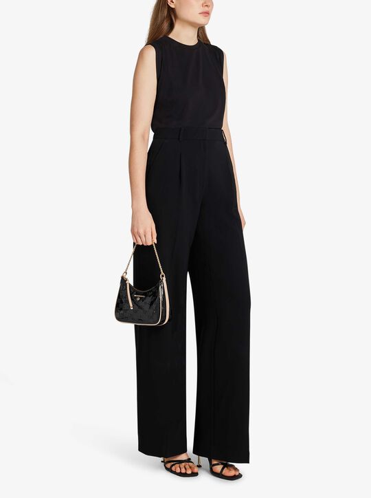 michael kors حقيبة جيت سيت تشارم صغيرة لامعة