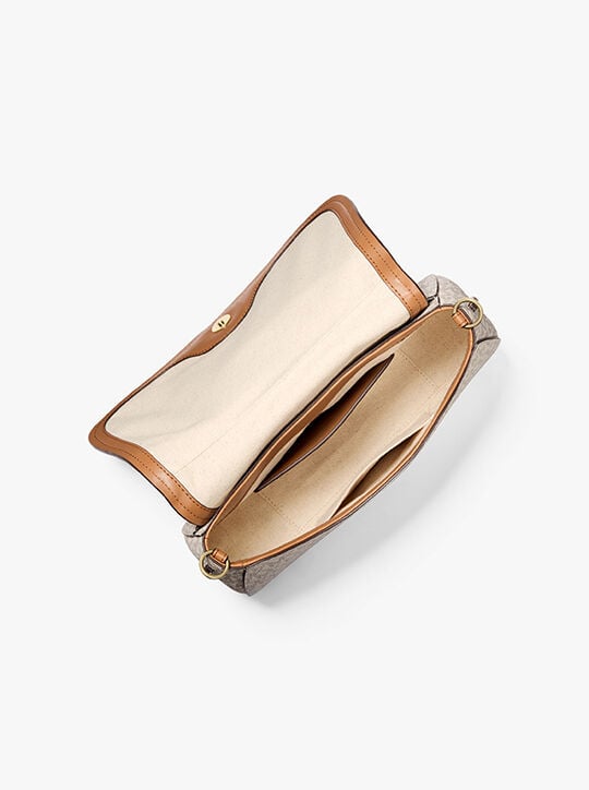 michael kors حقيبة كتف نوليتا متوسطة الحجم قابلة للتحويل