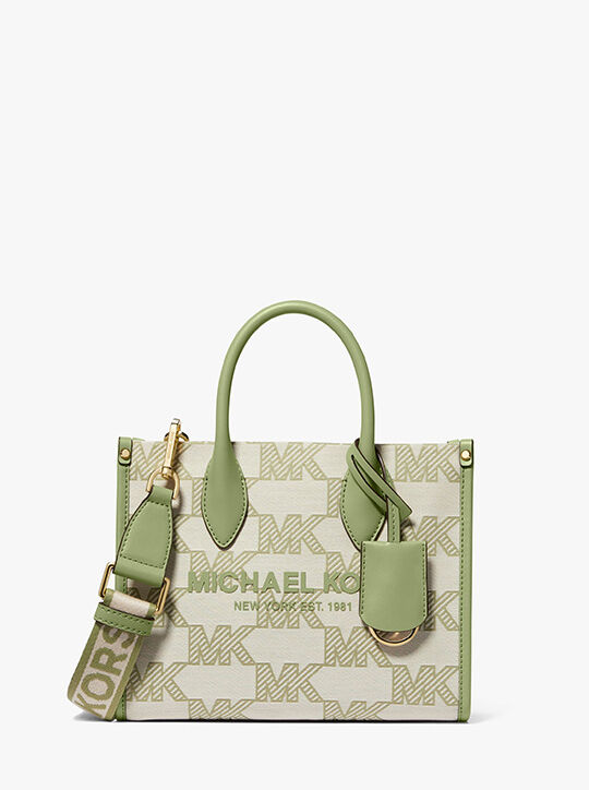 Mirella Small Logo Jacquard Crossbody Bag Michael Kors Official Website