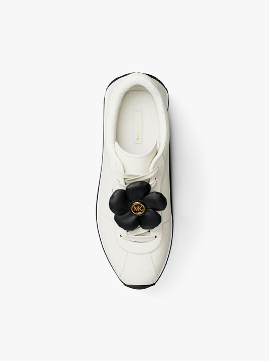 Rhodes Floral Embellished Trainer michael kors rhodes floral embellished trainer