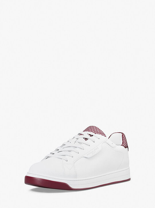 michael kors keating leather sneaker